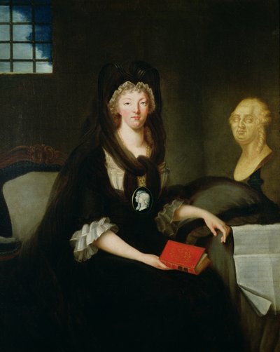 Maria Antonietta (1755-93) alla Conciergerie da Marquise de Brehan